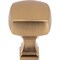 Jeffrey Alexander 1-1/8" Overall Length Satin Bronze Square Audrey Cabinet Knob 278SBZ - alternate 4